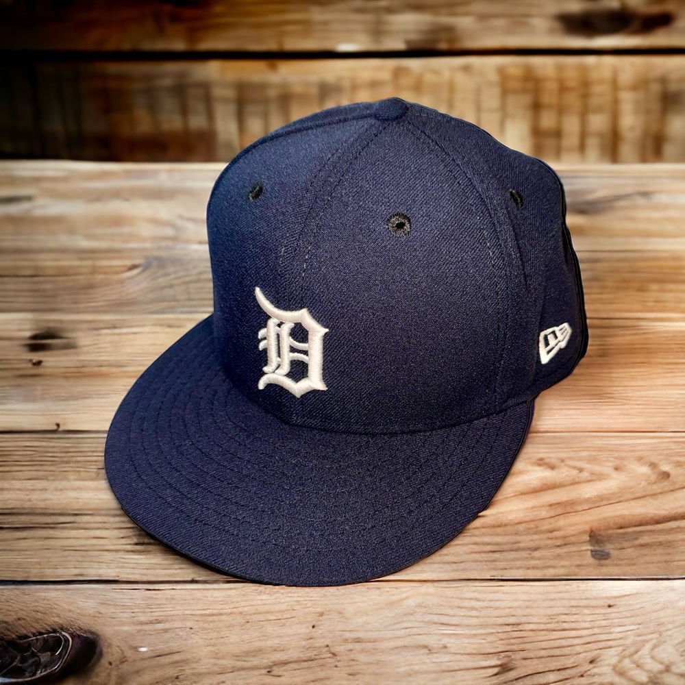 Detroit Tigers New Era Fitted Cap Men’s Size 7 1/8